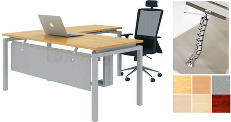 匠心之选 钢木职员台CG-DF190-02，构筑高效办公空间